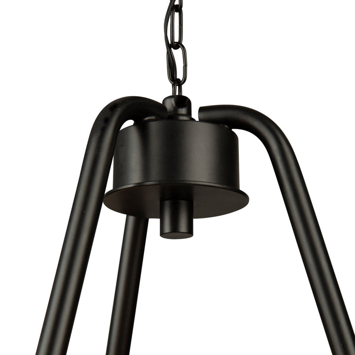 Artcraft Canada - AC11713BK - Three Light Chandelier - Perris - Black