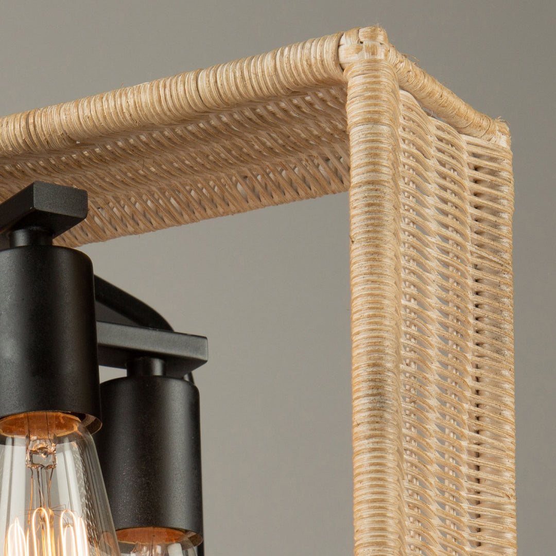 Artcraft Canada - AC11714BK - Four Light Pendant - Perris - Black