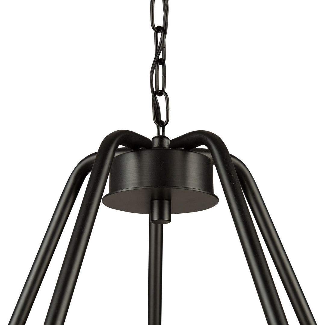 Artcraft Canada - AC11715BK - Five Light Chandelier - Perris - Black