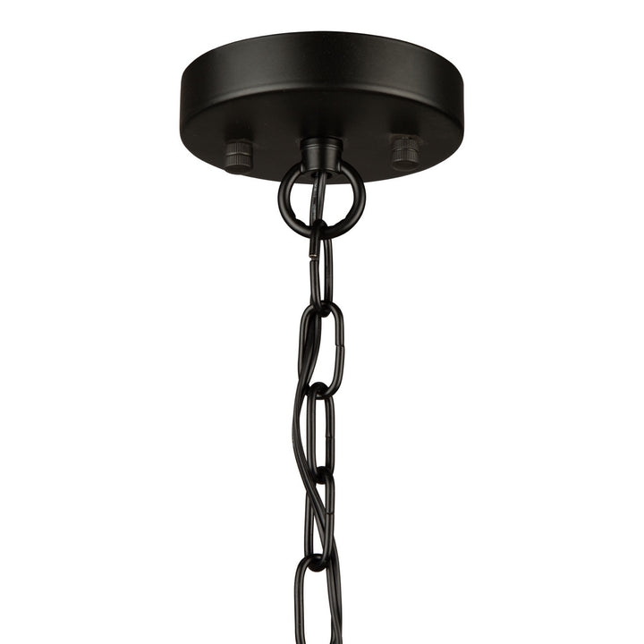 Artcraft Canada - AC11718BK - Eight Light Chandelier - Perris - Black