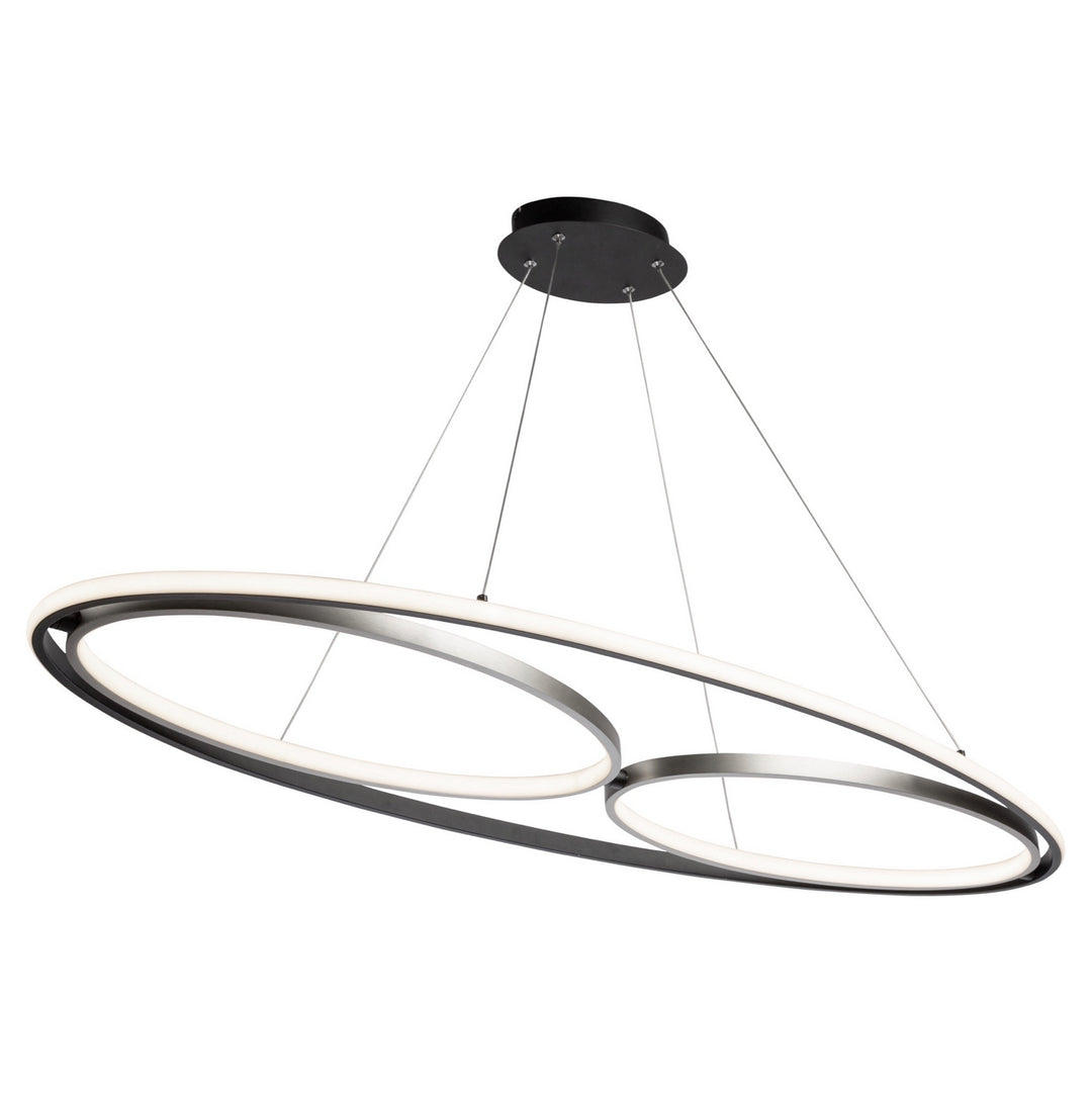 Artcraft Canada - AC6670NB - LED Pendant - Gemini - Black, Nickel