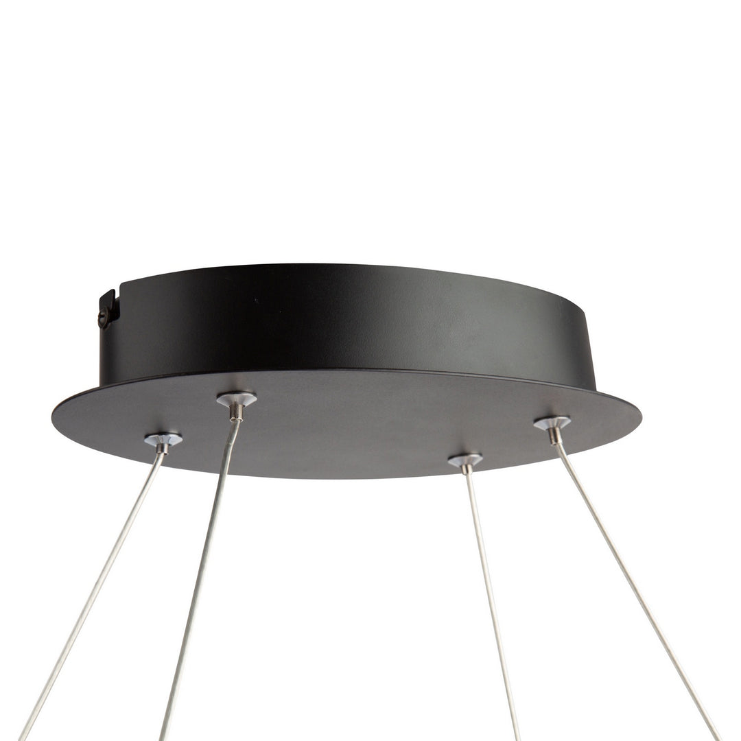 Artcraft Canada - AC6670NB - LED Pendant - Gemini - Black, Nickel