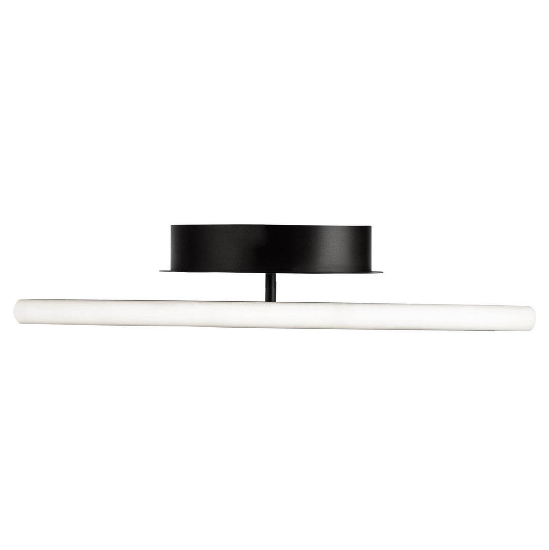 Artcraft Canada - AC6672NB - LED Flush Mount - Gemini - Black, Nickel