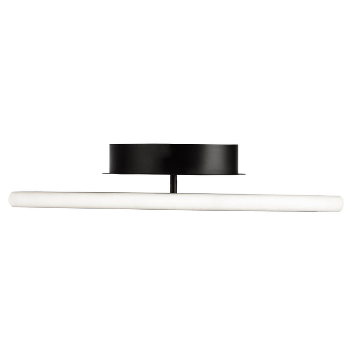 Artcraft Canada - AC6672NB - LED Flush Mount - Gemini - Black, Nickel
