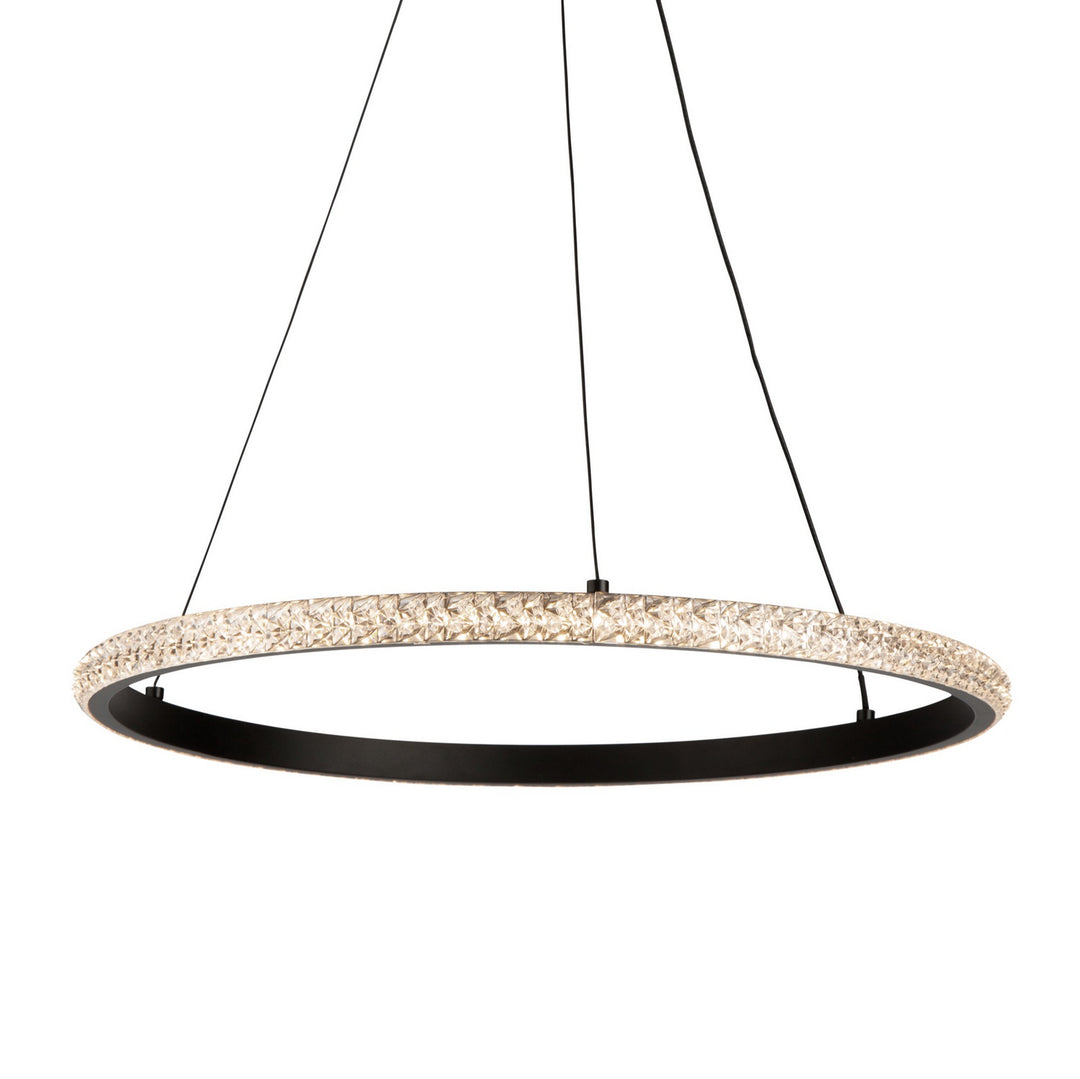 Artcraft Canada - AC6710BK - LED Pendant - Nova - Black