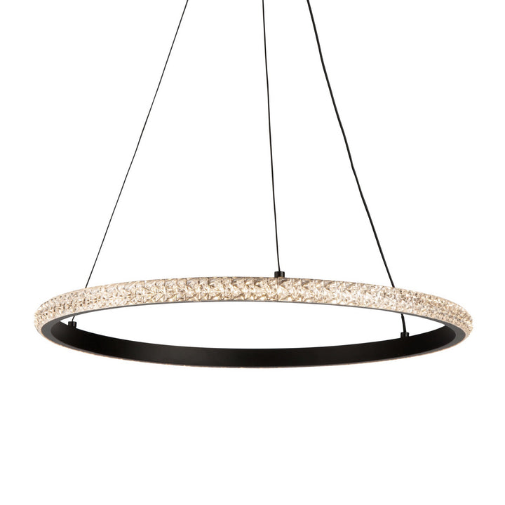 Artcraft Canada - AC6710BK - LED Pendant - Nova - Black