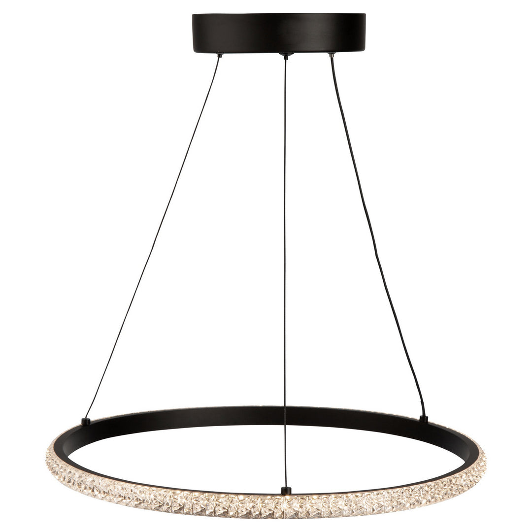 Artcraft Canada - AC6710BK - LED Pendant - Nova - Black