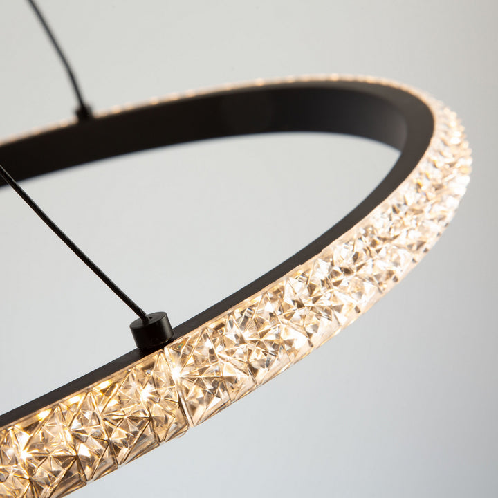 Artcraft Canada - AC6710BK - LED Pendant - Nova - Black