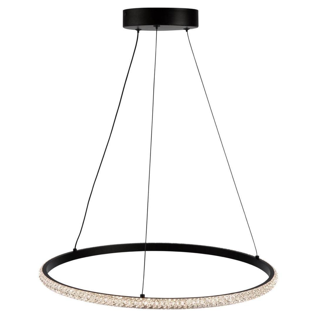 Artcraft Canada - AC6711BK - LED Pendant - Nova - Black