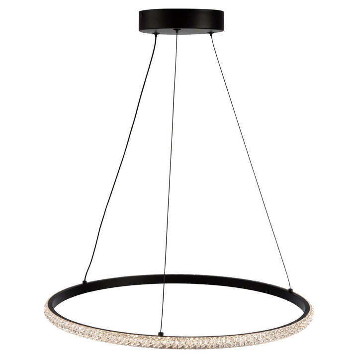 Artcraft Canada - AC6711BK - LED Pendant - Nova - Black
