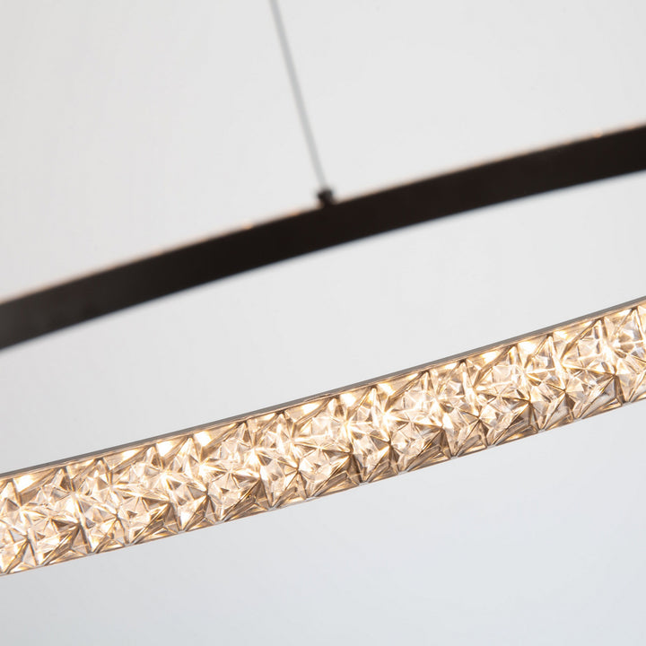 Artcraft Canada - AC6711BK - LED Pendant - Nova - Black