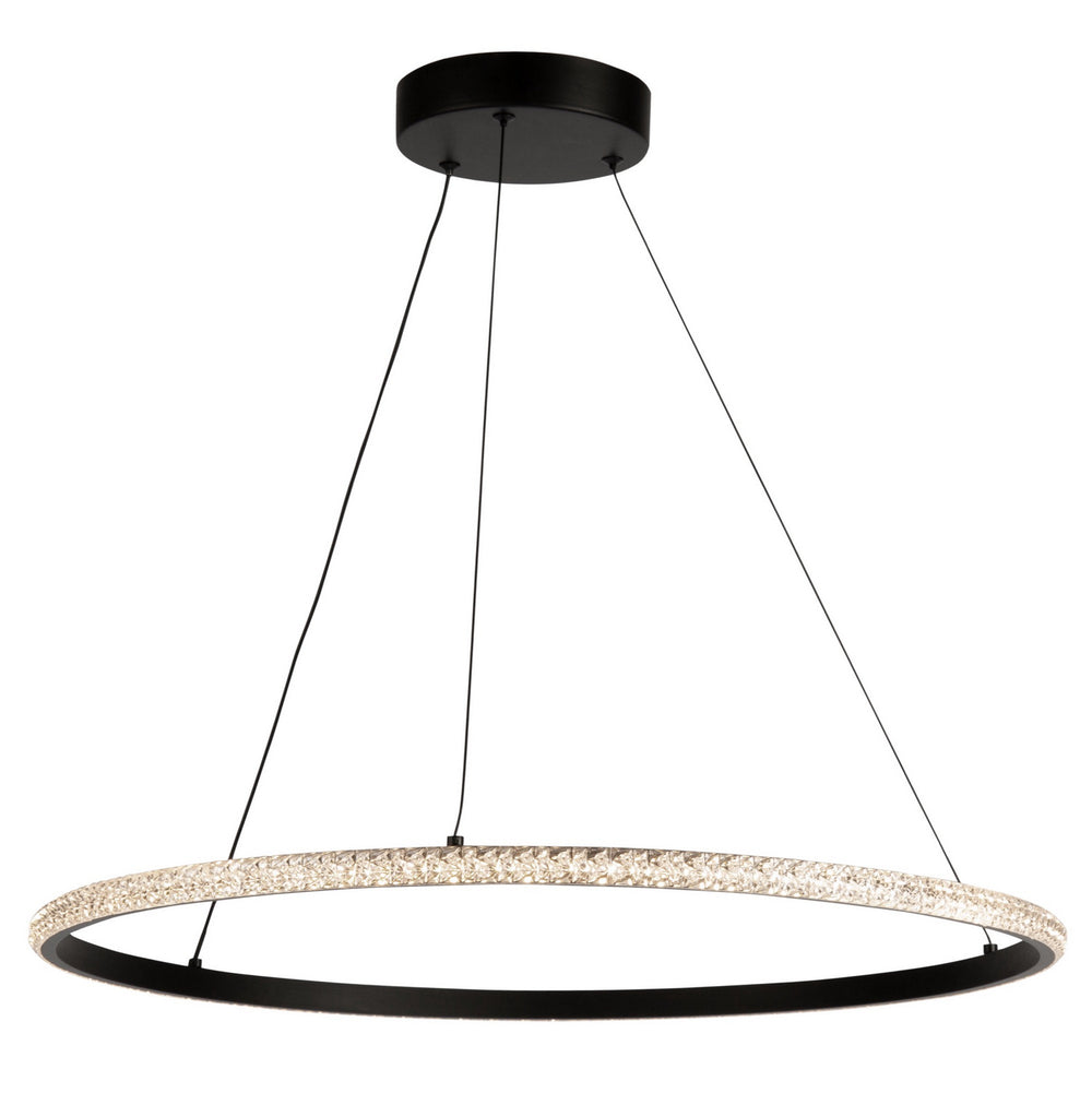 Artcraft Canada - AC6712BK - LED Pendant - Nova - Black
