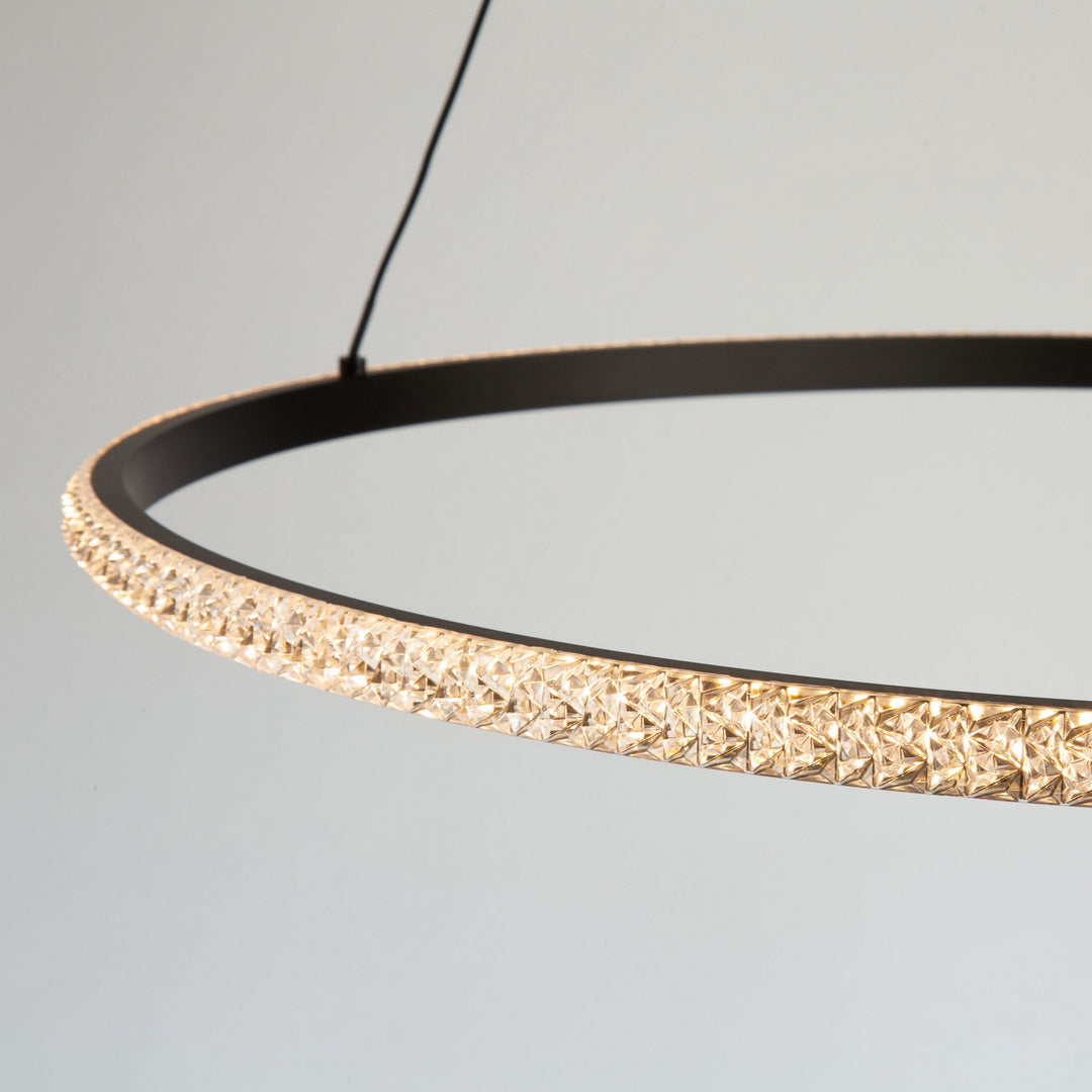 Artcraft Canada - AC6712BK - LED Pendant - Nova - Black