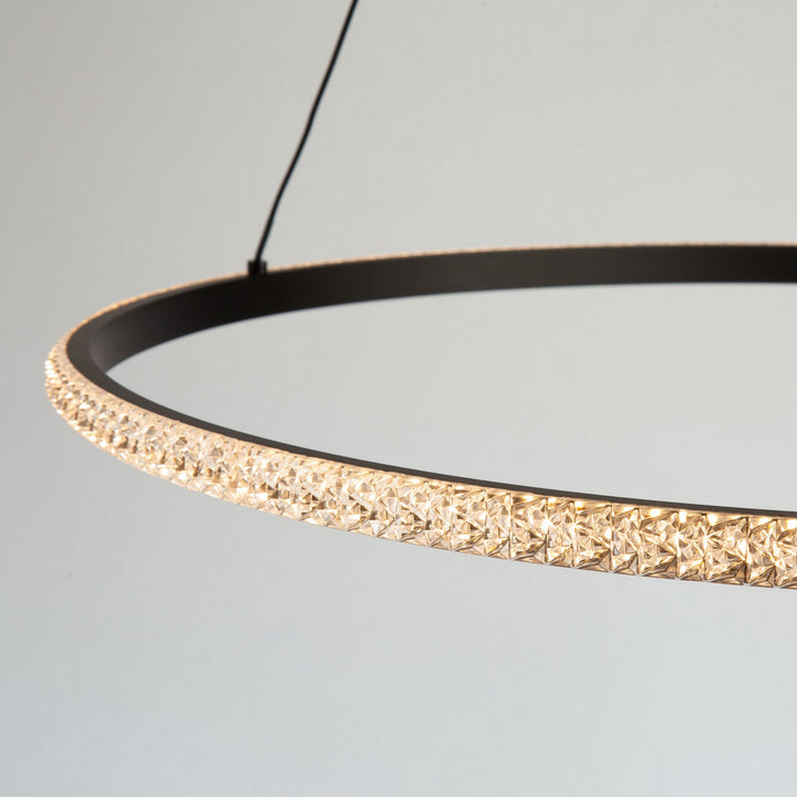 Artcraft Canada - AC6712BK - LED Pendant - Nova - Black
