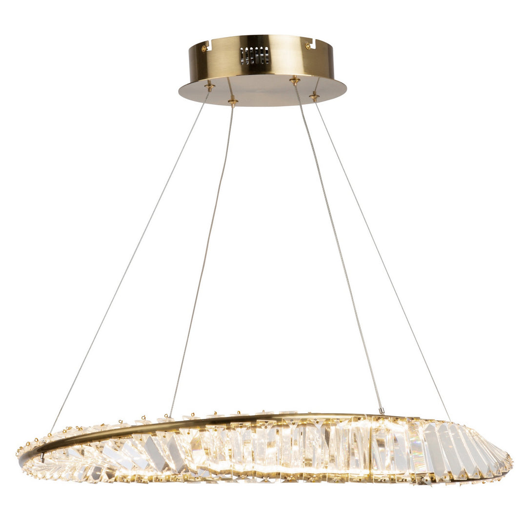 Artcraft Canada - AC6720BB - LED Pendant - Stella - Brushed Brass