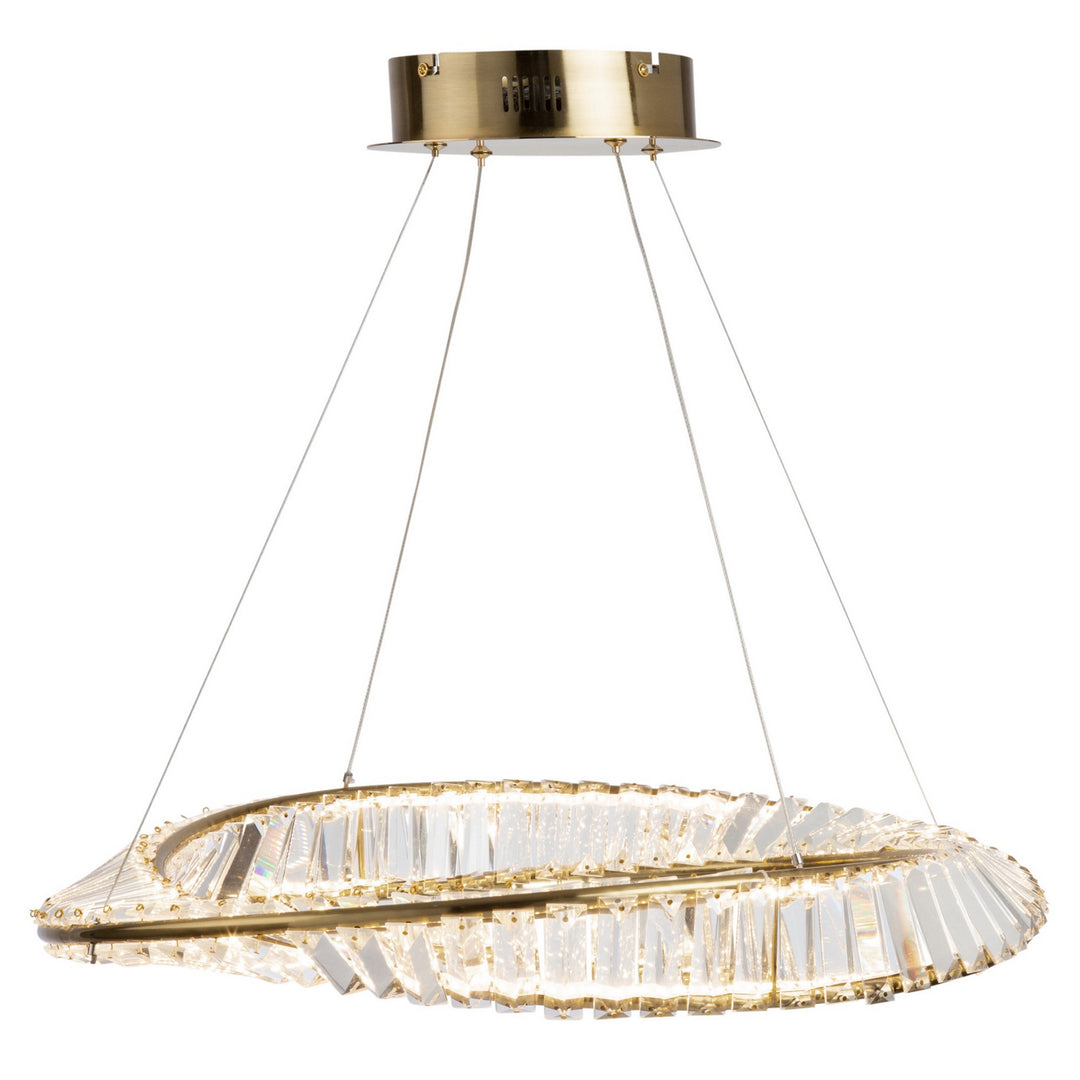 Artcraft Canada - AC6720BB - LED Pendant - Stella - Brushed Brass