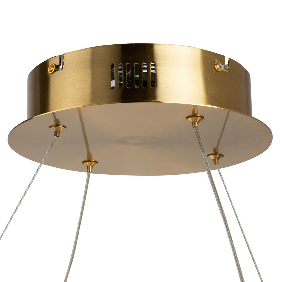 Artcraft Canada - AC6720BB - LED Pendant - Stella - Brushed Brass