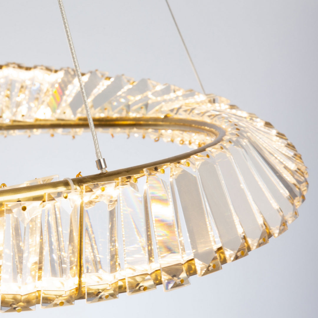 Artcraft Canada - AC6720BB - LED Pendant - Stella - Brushed Brass