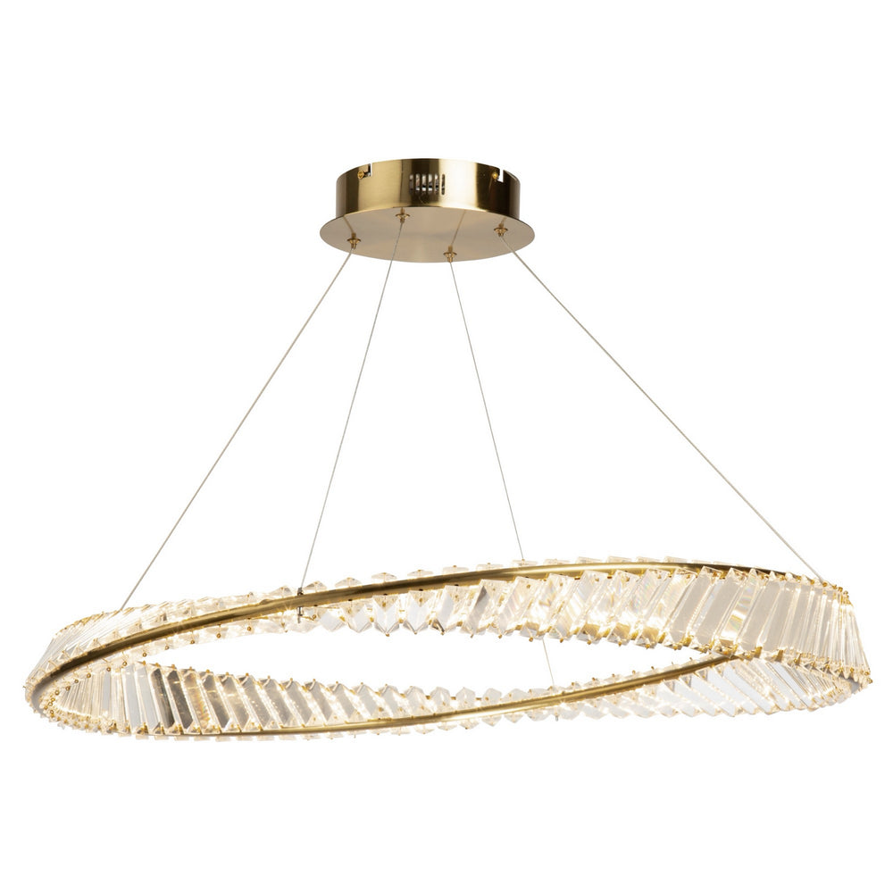 Artcraft Canada - AC6721BB - LED Pendant - Stella - Brushed Brass