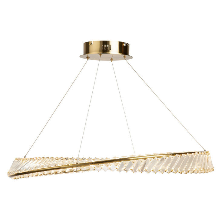 Artcraft Canada - AC6721BB - LED Pendant - Stella - Brushed Brass