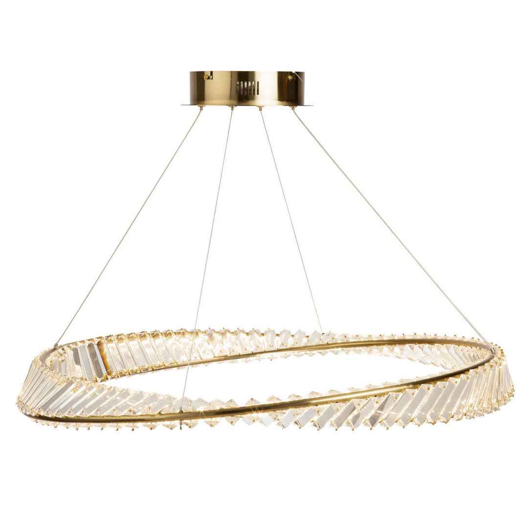 Artcraft Canada - AC6721BB - LED Pendant - Stella - Brushed Brass