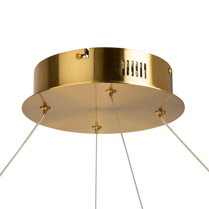Artcraft Canada - AC6721BB - LED Pendant - Stella - Brushed Brass