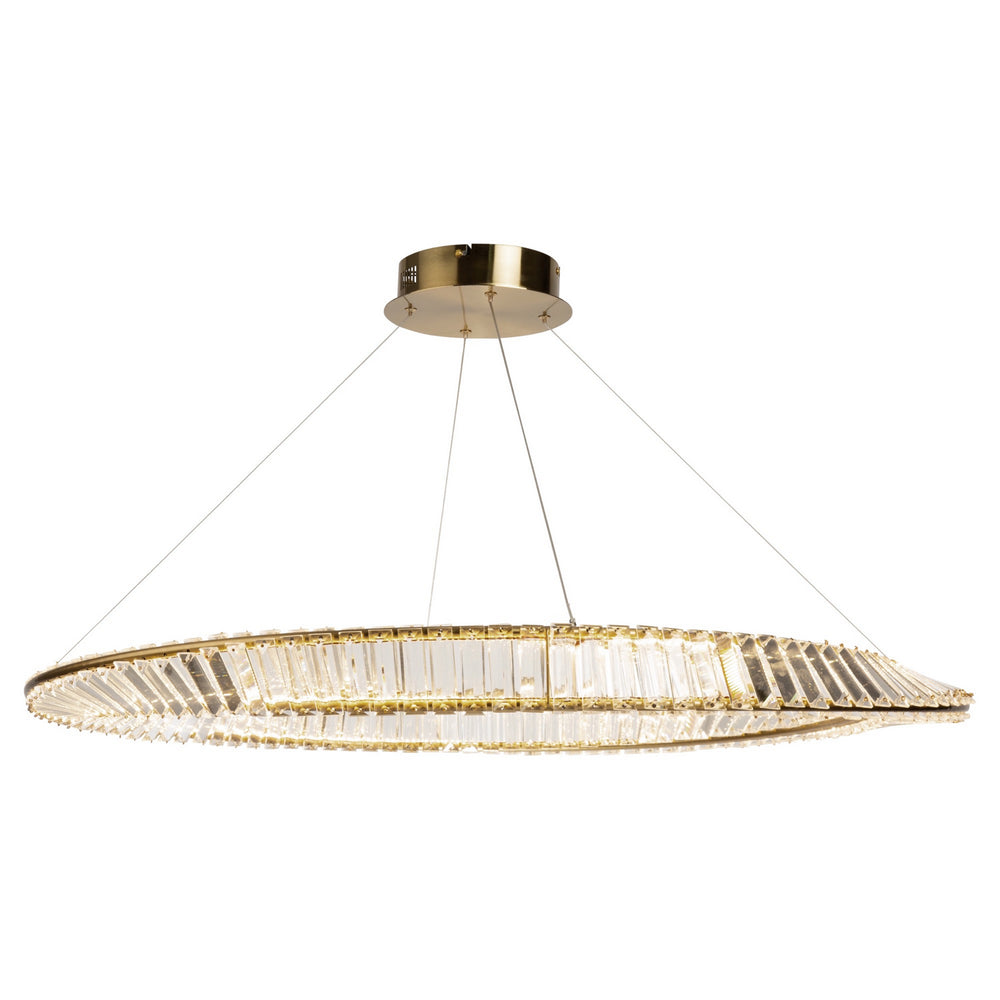 Artcraft Canada - AC6722BB - LED Pendant - Stella - Brushed Brass