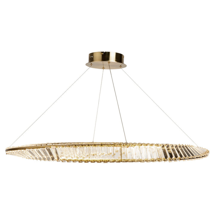 Artcraft Canada - AC6722BB - LED Pendant - Stella - Brushed Brass