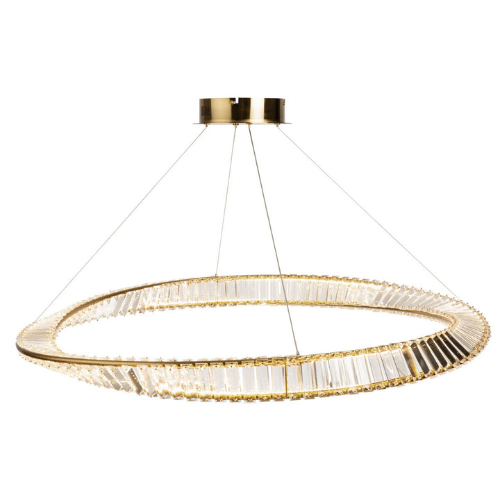 Artcraft Canada - AC6722BB - LED Pendant - Stella - Brushed Brass