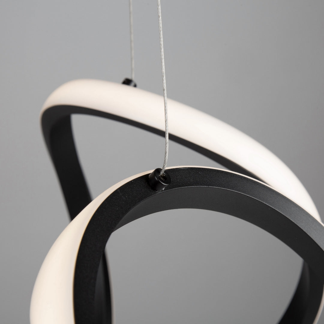 Artcraft Canada - AC7638BK - LED Pendant - Mira - Black