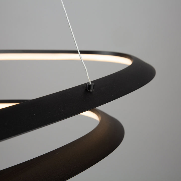 Artcraft Canada - AC7679BK - LED Pendant - Ara - Black