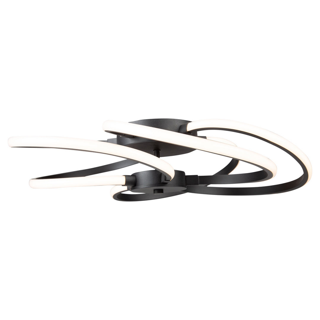 Artcraft Canada - AC7687BK - LED Flush Mount - Equinox - Black