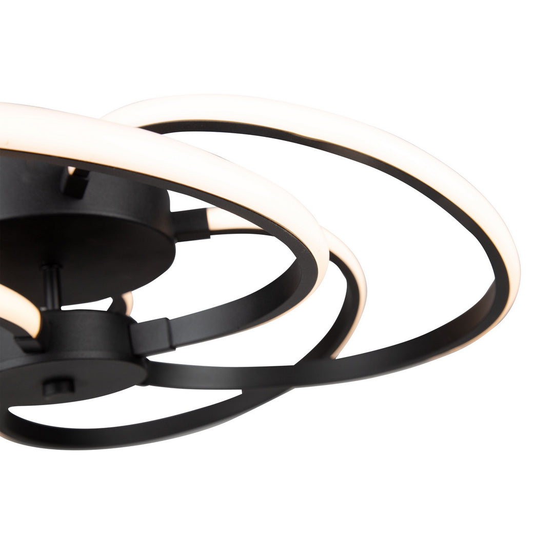 Artcraft Canada - AC7687BK - LED Flush Mount - Equinox - Black