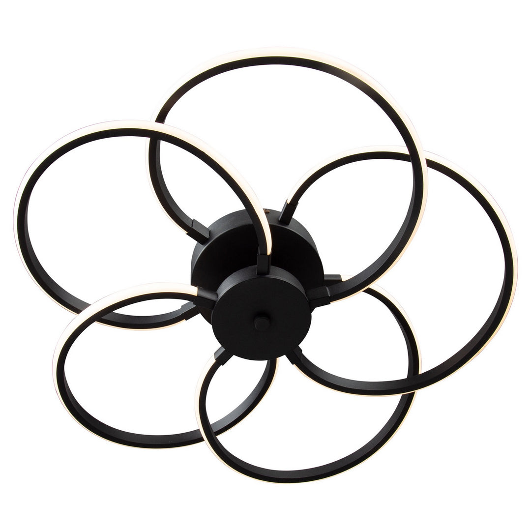Artcraft Canada - AC7687BK - LED Flush Mount - Equinox - Black