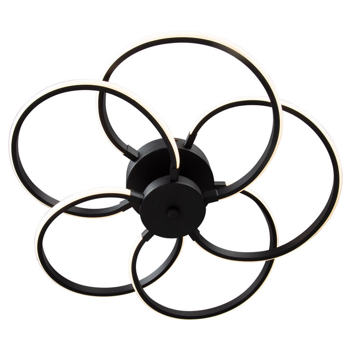 Artcraft Canada - AC7687BK - LED Flush Mount - Equinox - Black