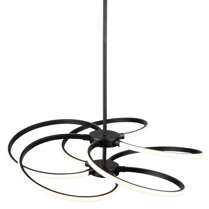 Artcraft Canada - AC7689BK - LED Pendant - Equinox - Black