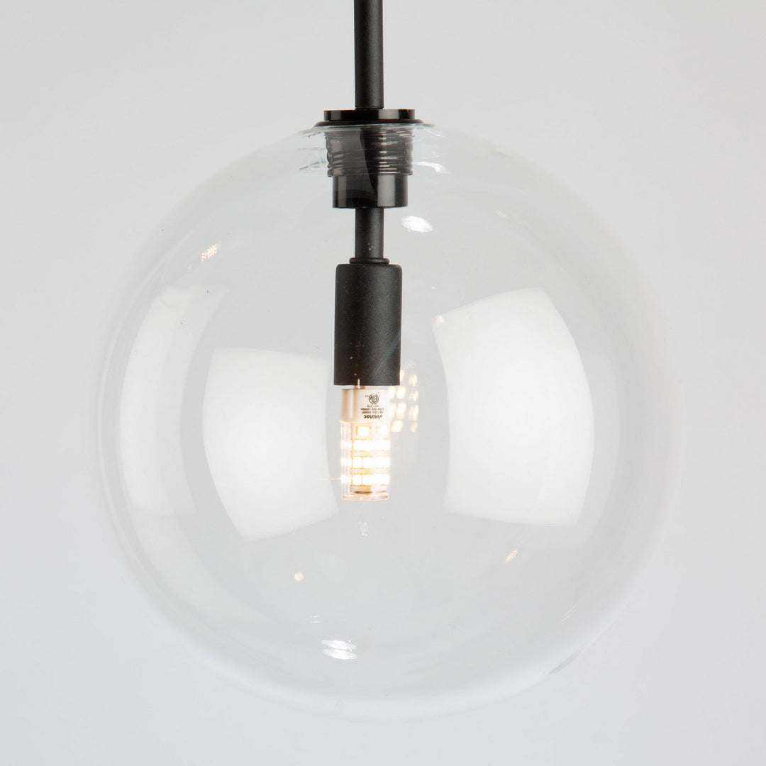 Artcraft Canada - SC13193BK - Three Light Pendant - Pinpoint - Black