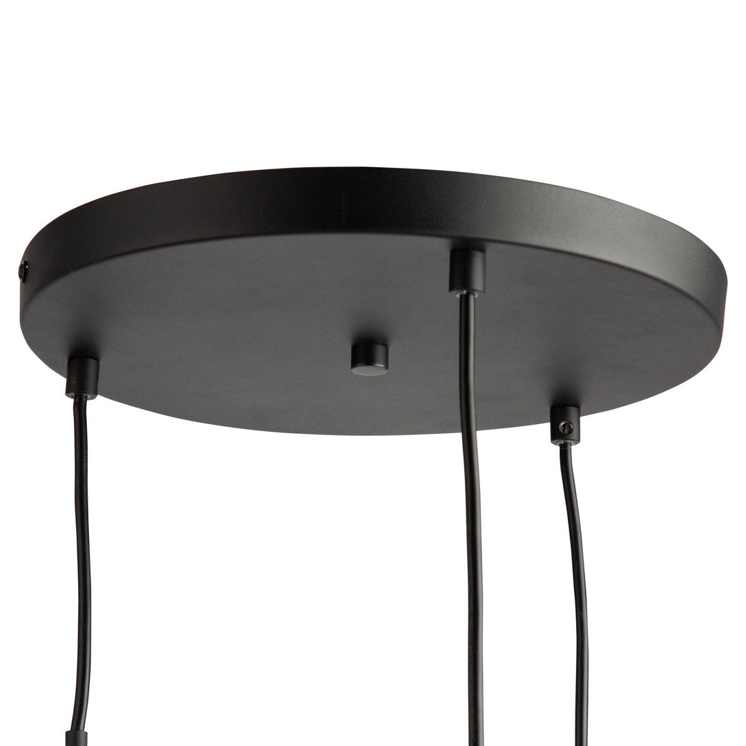 Artcraft Canada - SC13193BK - Three Light Pendant - Pinpoint - Black