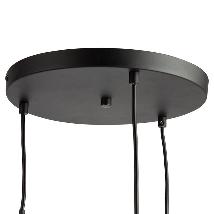 Artcraft Canada - SC13193BK - Three Light Pendant - Pinpoint - Black