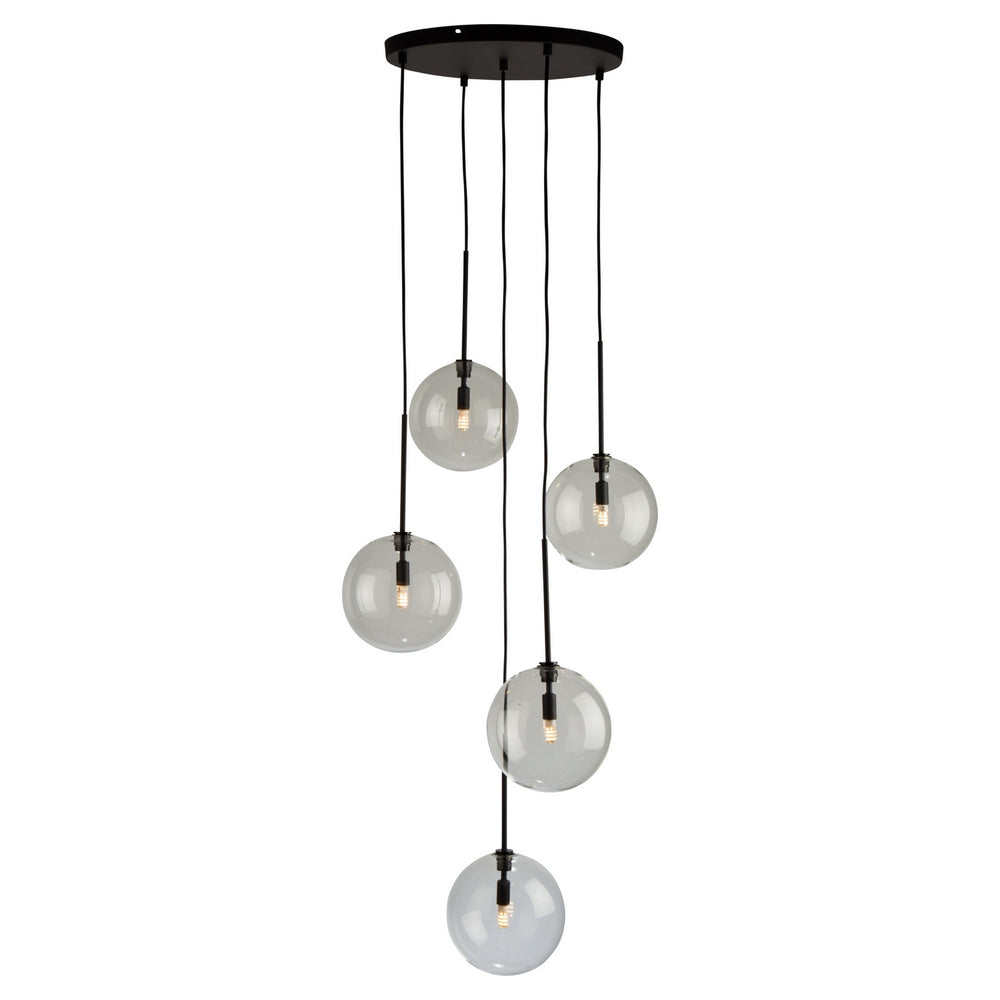 Artcraft Canada - SC13195BK - Five Light Pendant - Pinpoint - Black