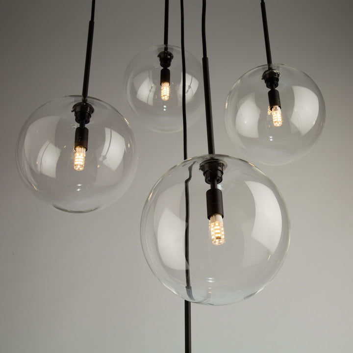 Artcraft Canada - SC13195BK - Five Light Pendant - Pinpoint - Black