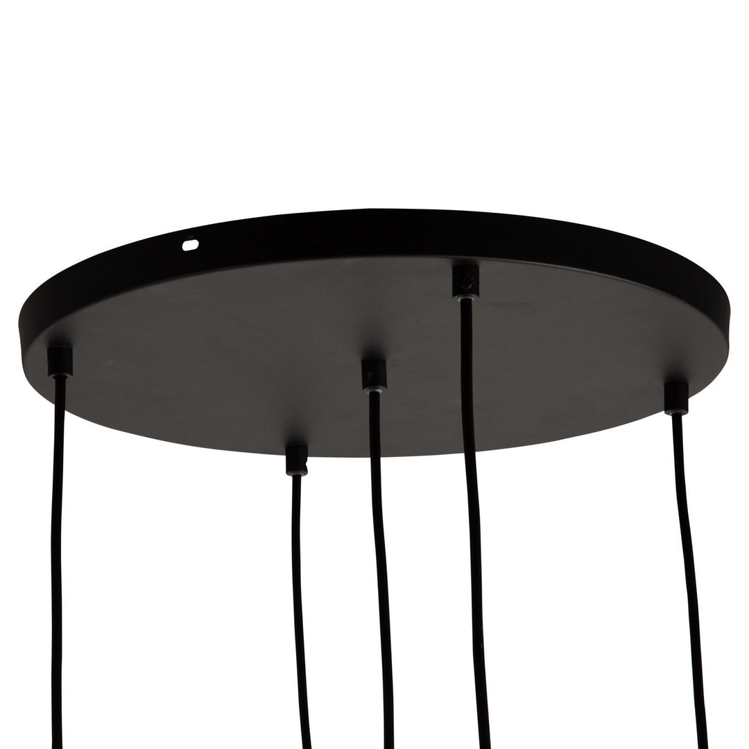 Artcraft Canada - SC13195BK - Five Light Pendant - Pinpoint - Black