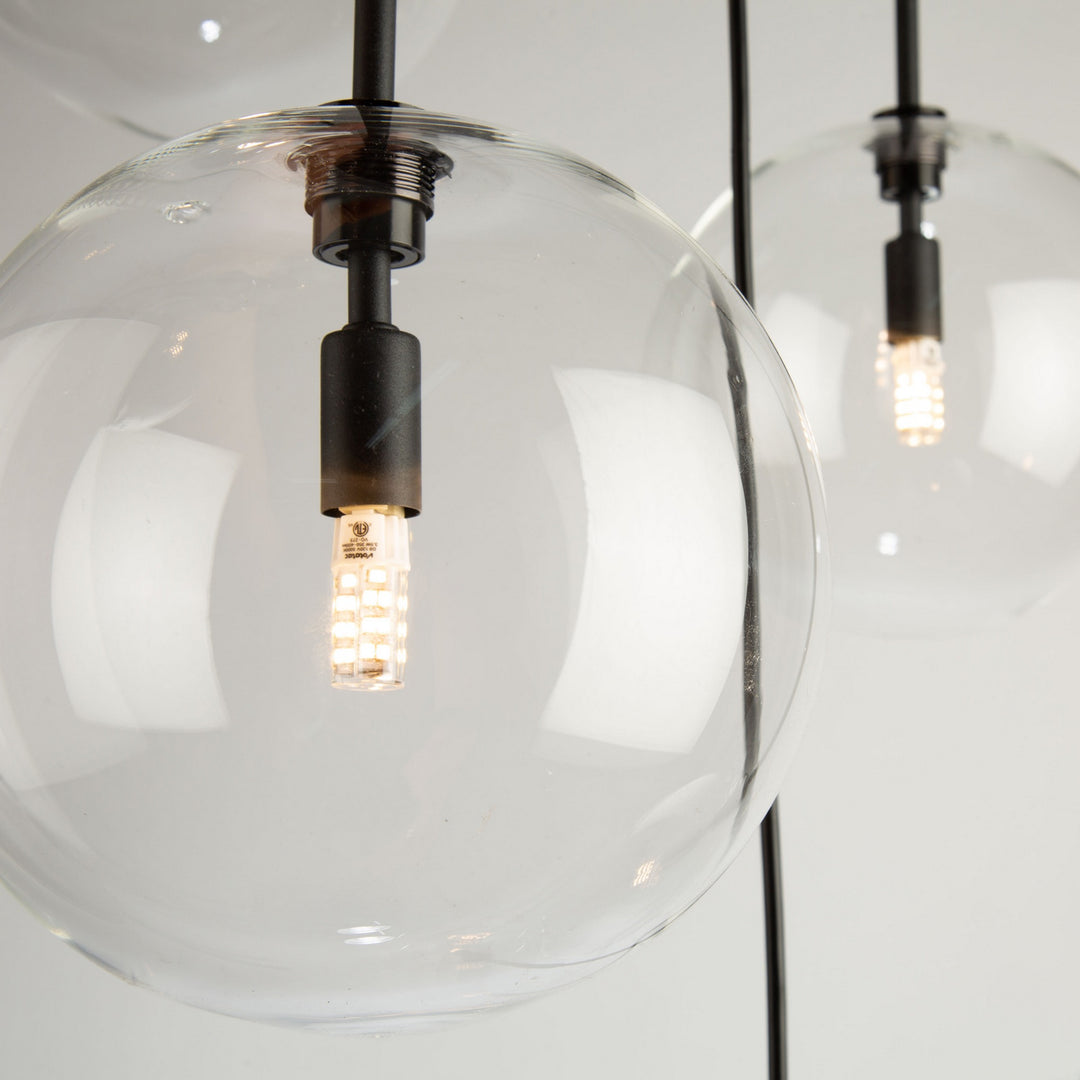 Artcraft Canada - SC13195BK - Five Light Pendant - Pinpoint - Black
