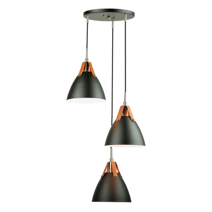 Artcraft Canada - SC13323BK - Three Light Pendant - Tote - Black