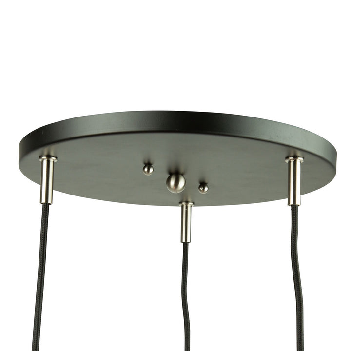 Artcraft Canada - SC13323BK - Three Light Pendant - Tote - Black