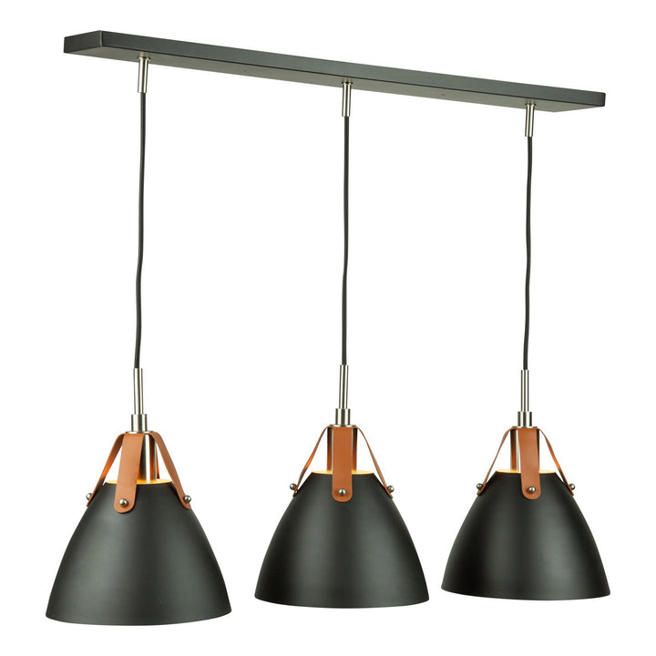 Artcraft Canada - SC13324BK - Three Light Island Pendant - Tote - Black
