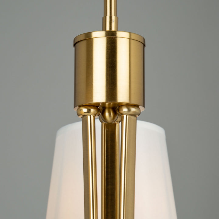 Artcraft Canada - SC13333BG - Three Light Chandelier - Rhythm - Brushed Gold