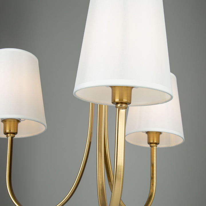 Artcraft Canada - SC13333BG - Three Light Chandelier - Rhythm - Brushed Gold