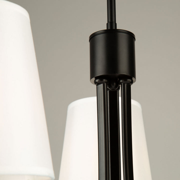 Artcraft Canada - SC13333BK - Three Light Chandelier - Rhythm - Black