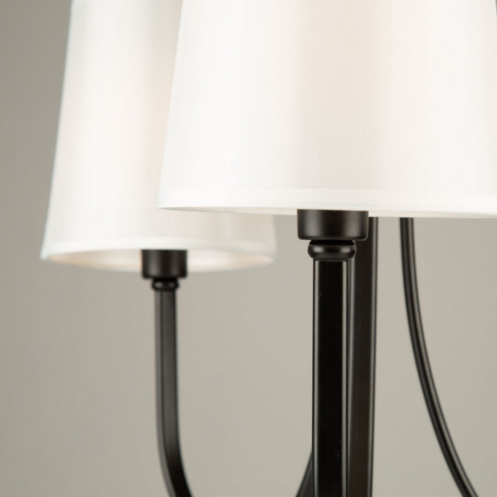 Artcraft Canada - SC13333BK - Three Light Chandelier - Rhythm - Black